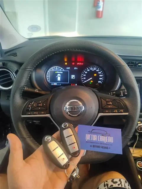 Chave de Nissan feita pelo Victor Chaveiro