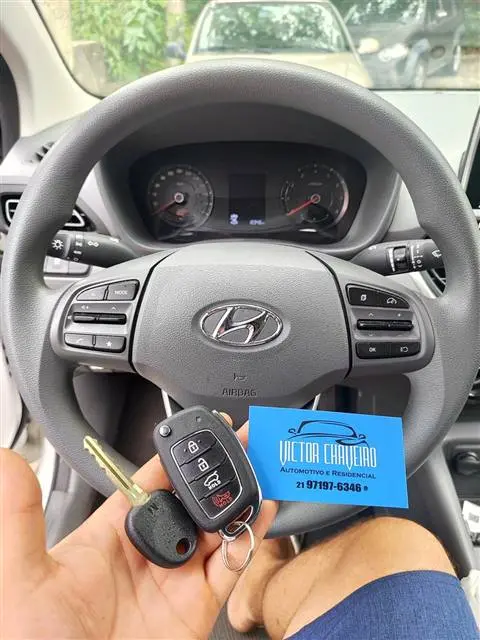 Chave de Hyundai feita pelo Victor Chaveiro